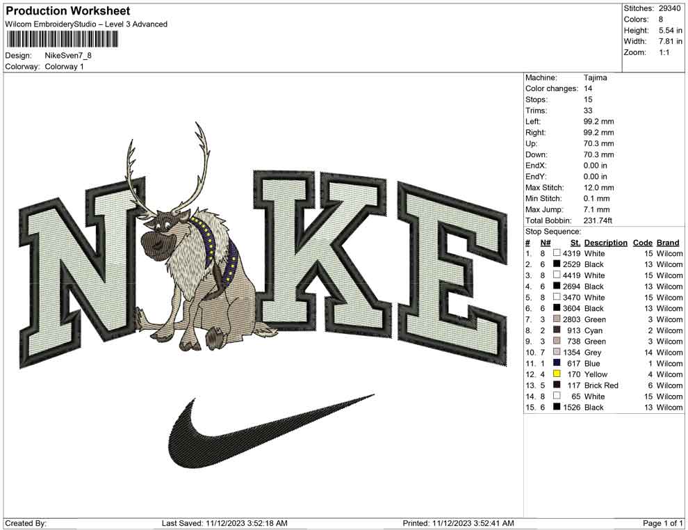Nike Sven