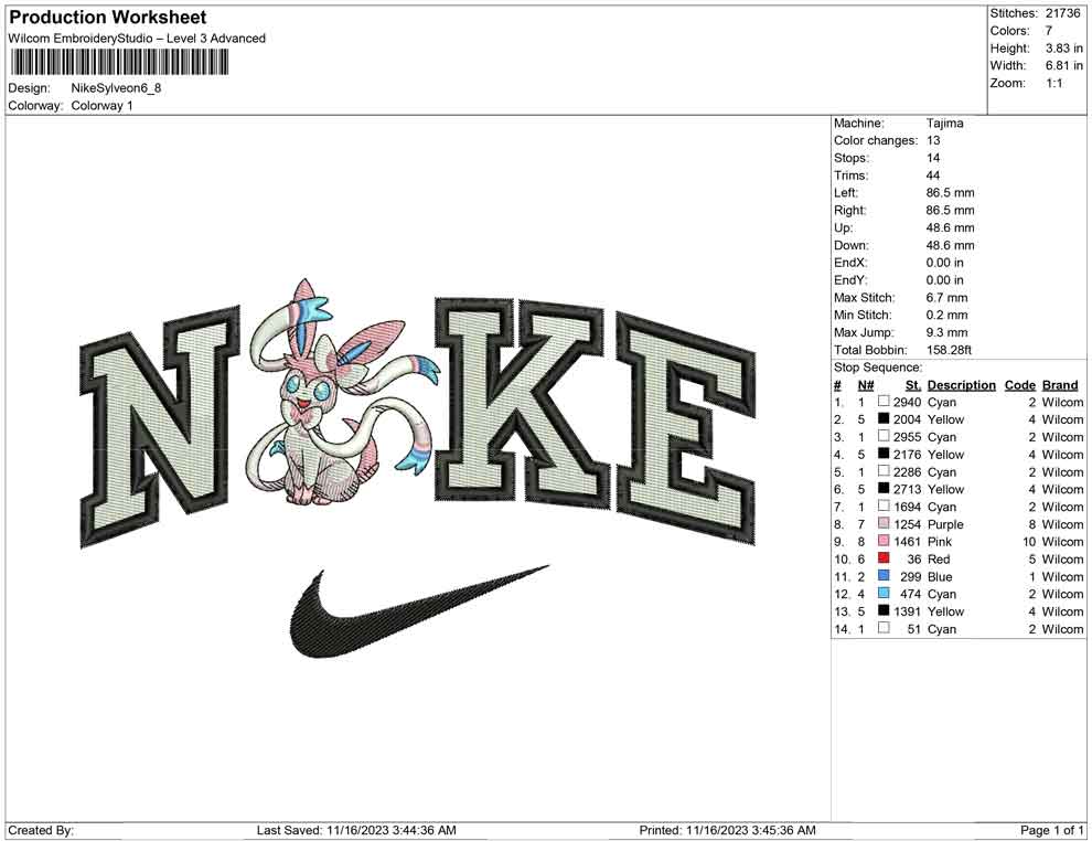 Nike Sylveon