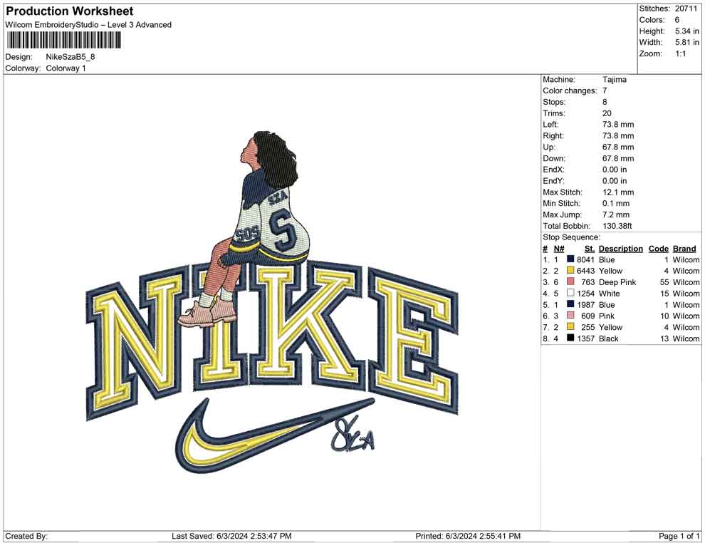 Nike Sza B