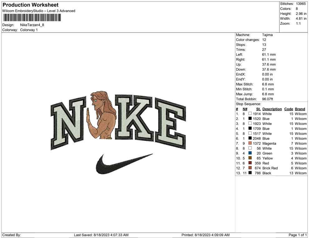 Nike Tarzan