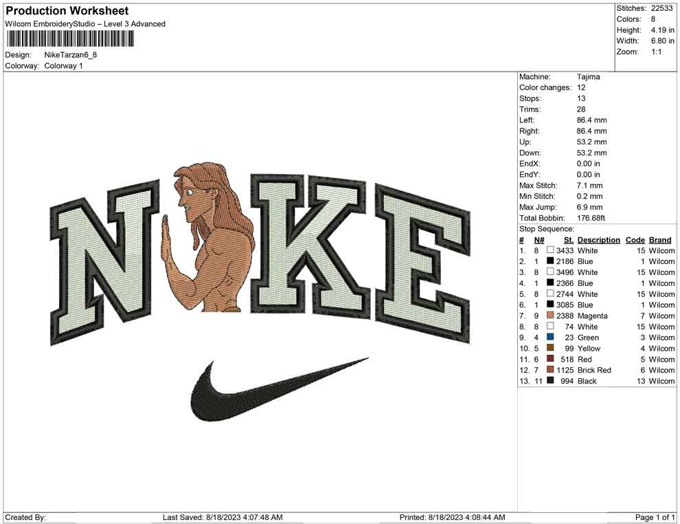 Nike Tarzan