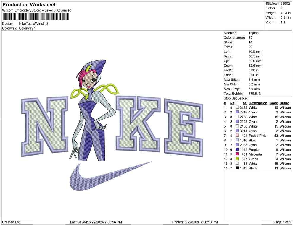 Nike Tecna Winx