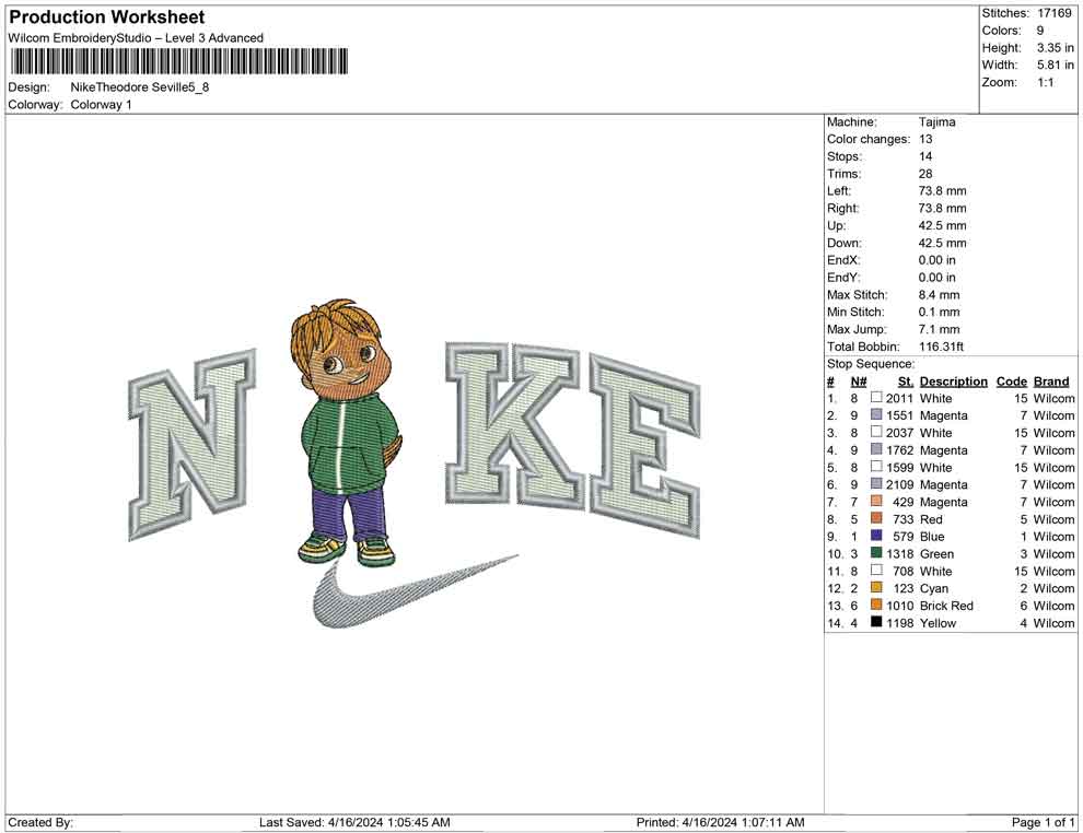 Nike Theodore Seville