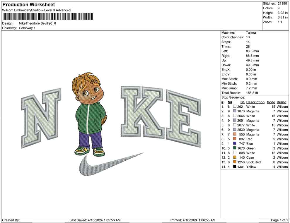 Nike Theodore Seville