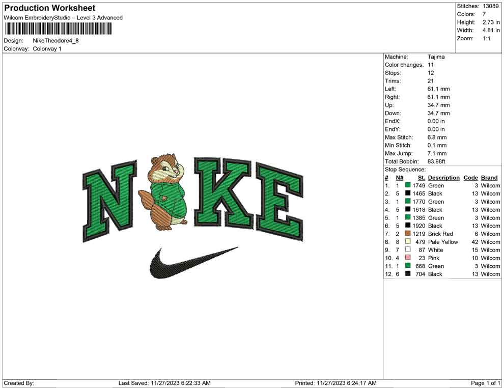 Nike Theodore ninja turtle