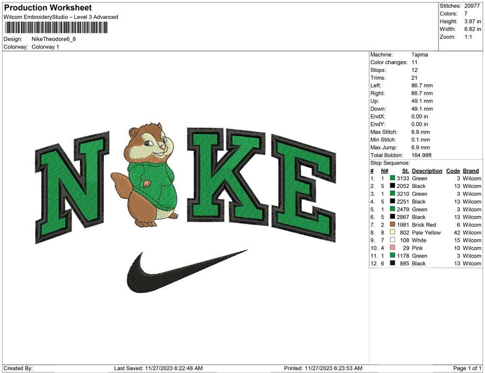 Nike Theodore ninja turtle