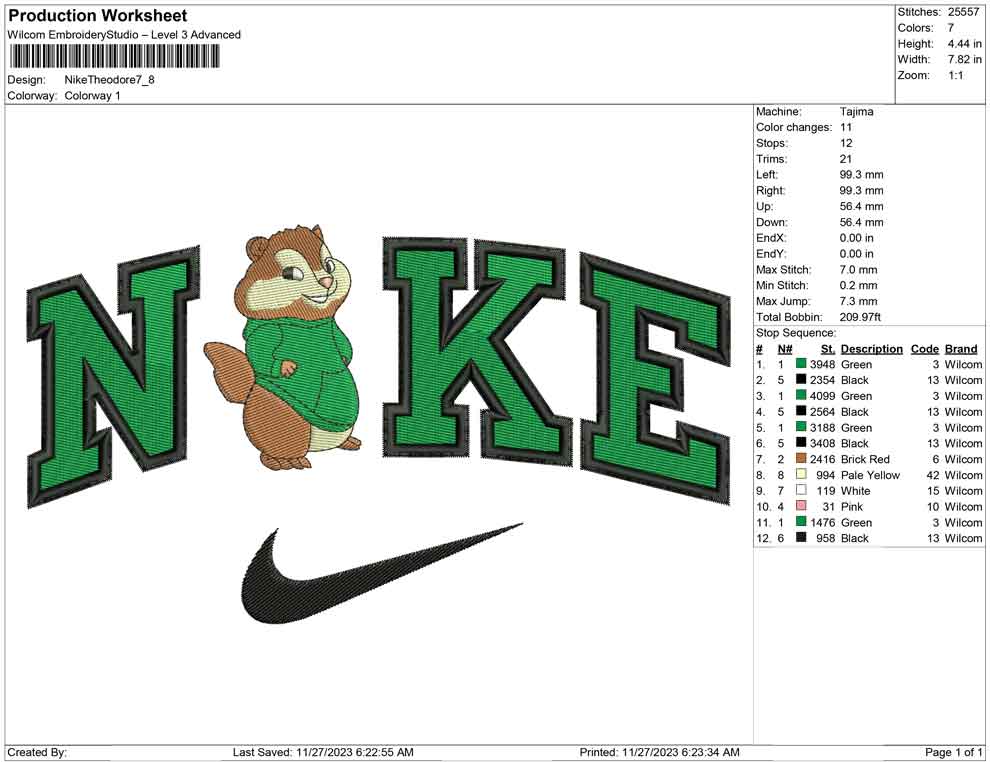 Nike Theodore ninja turtle