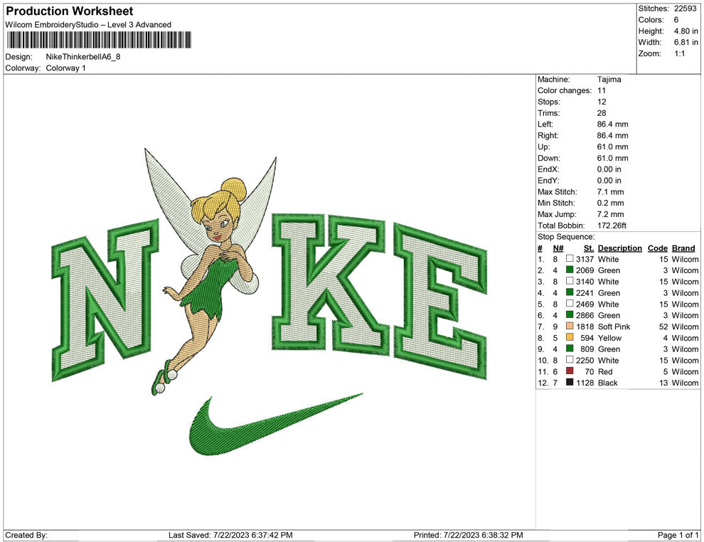 Nike Thinkerbell A