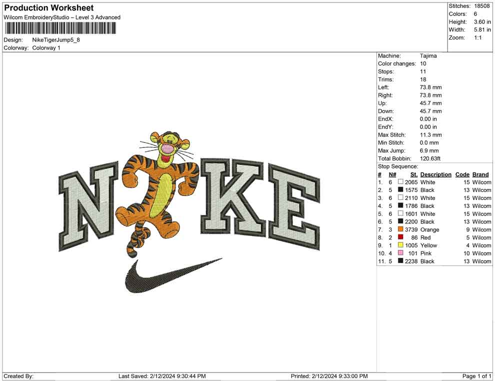 Nike Tiger Jump