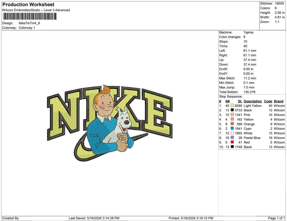 Nike Tin Tin
