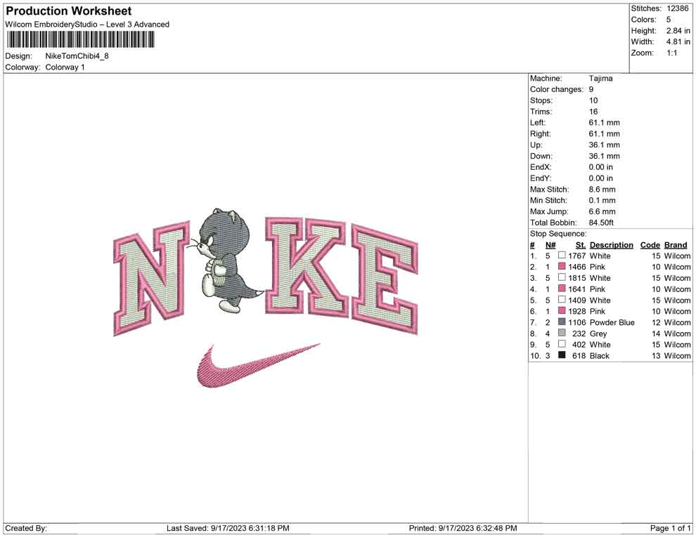 Nike Tom Chibi