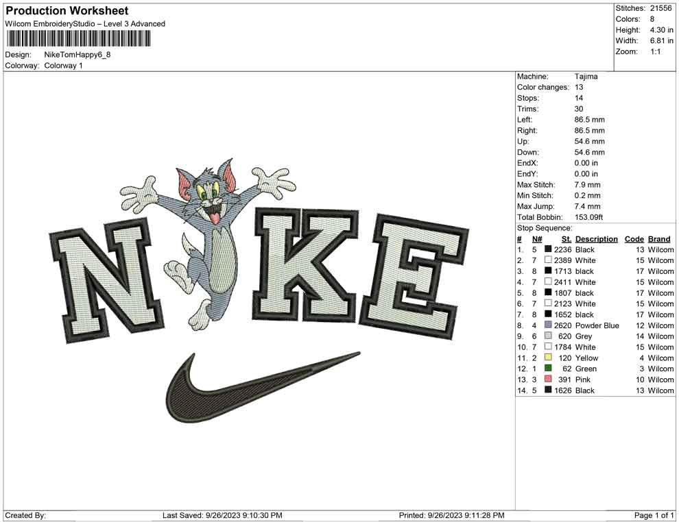 Nike Tom Happy