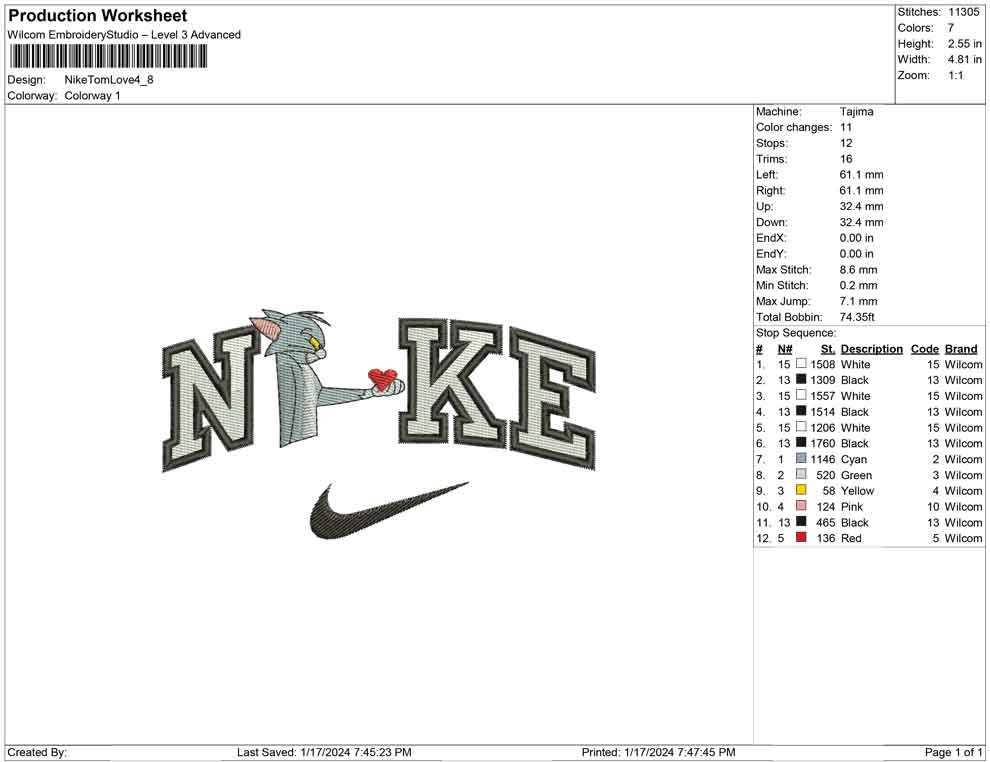 Nike Tom Love