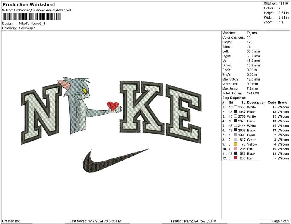 Nike Tom Love