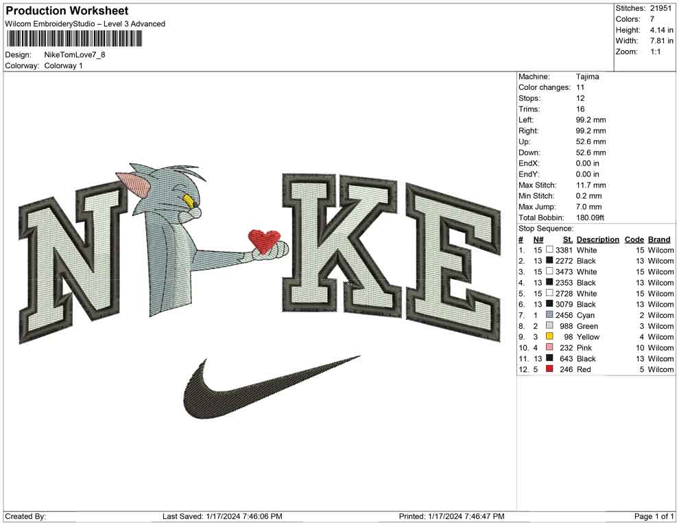 Nike Tom Love