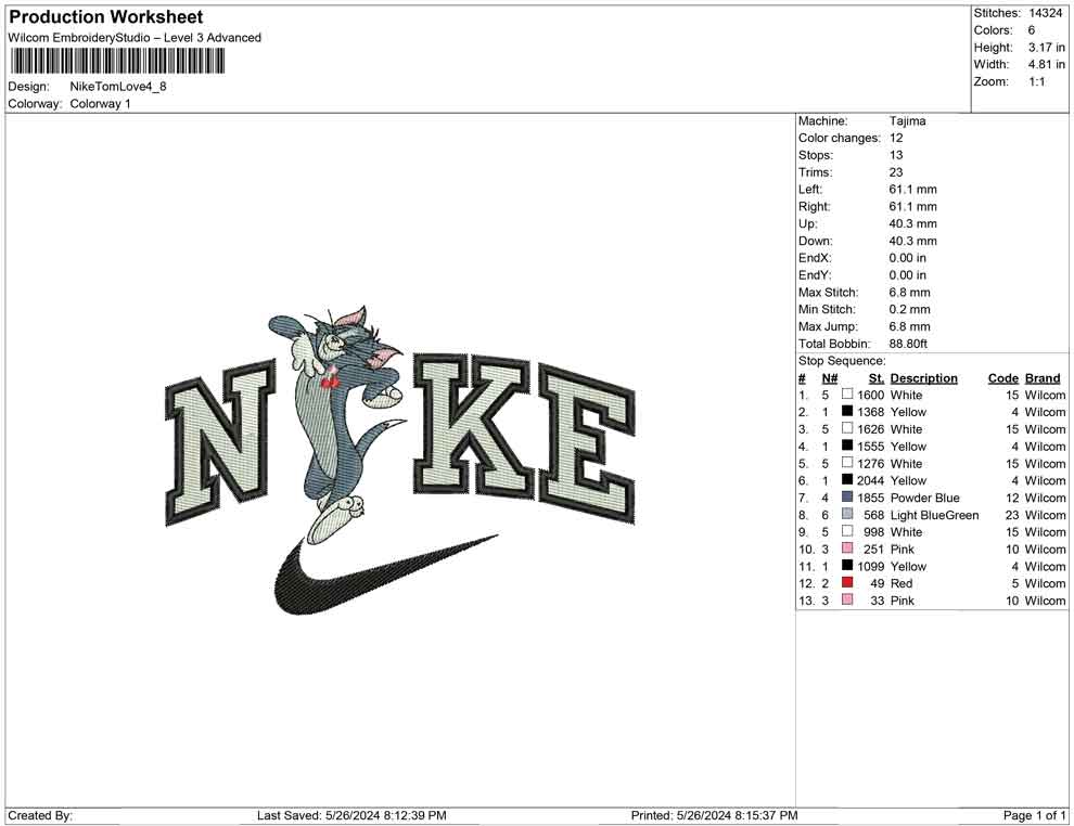 Nike Tom Love B