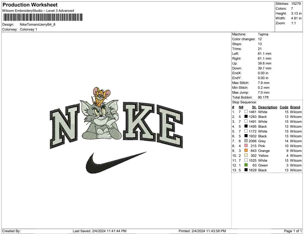 Nike Tom and Jerry B