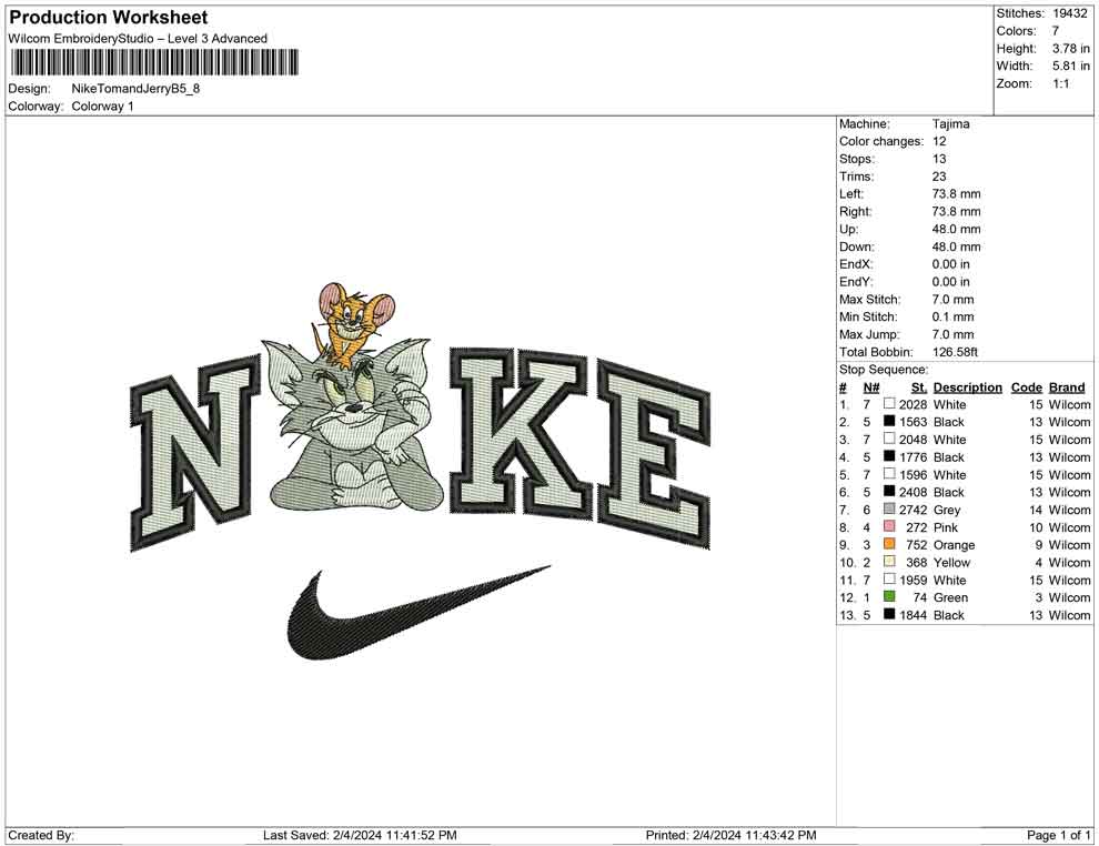 Nike Tom and Jerry B