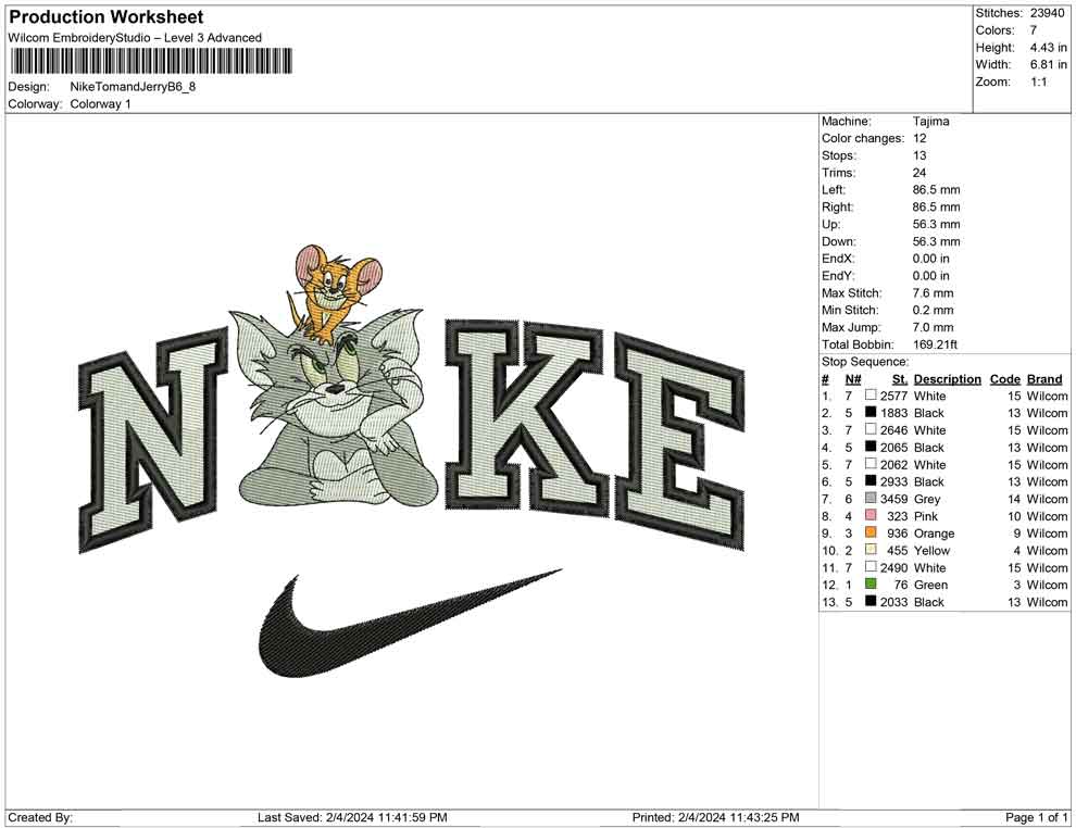 Nike Tom and Jerry B