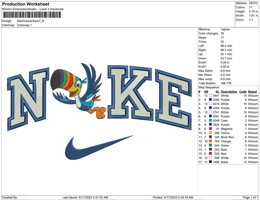 NikeToucan Sam