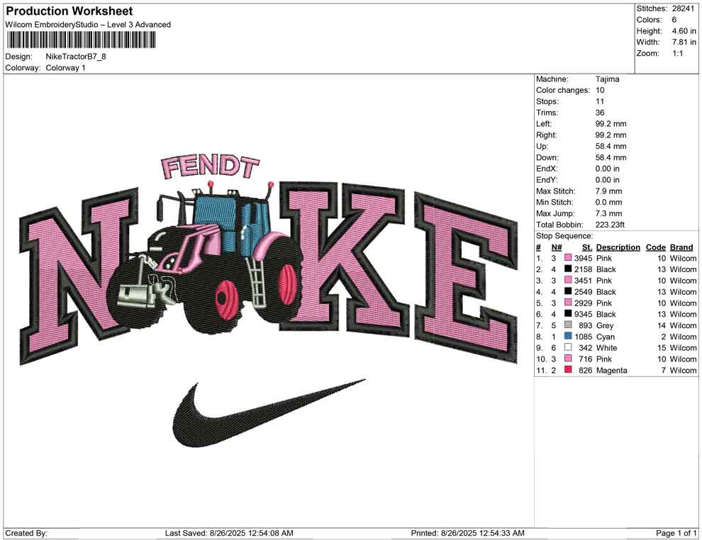Nike Tractor B