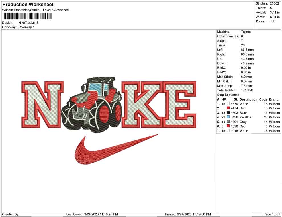 Nike Truck