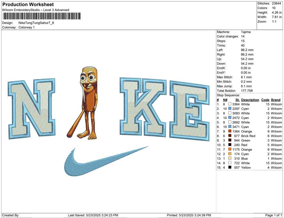Nike Tung Tung Sahur