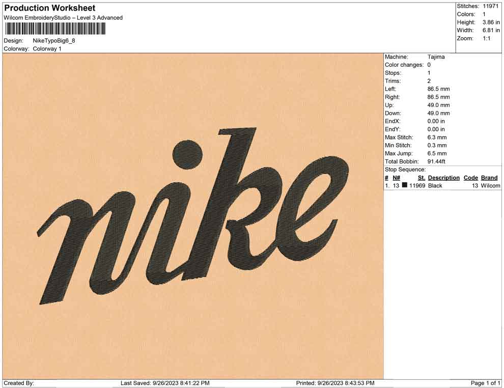 Nike Typo Big