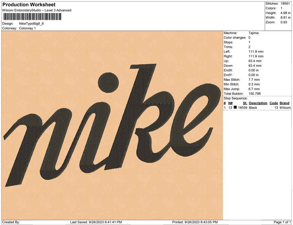 Nike Typo Big