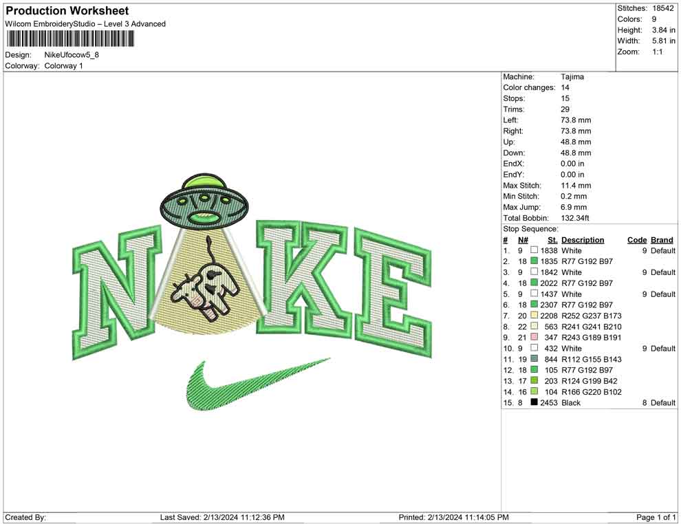 Nike Ufo Cow