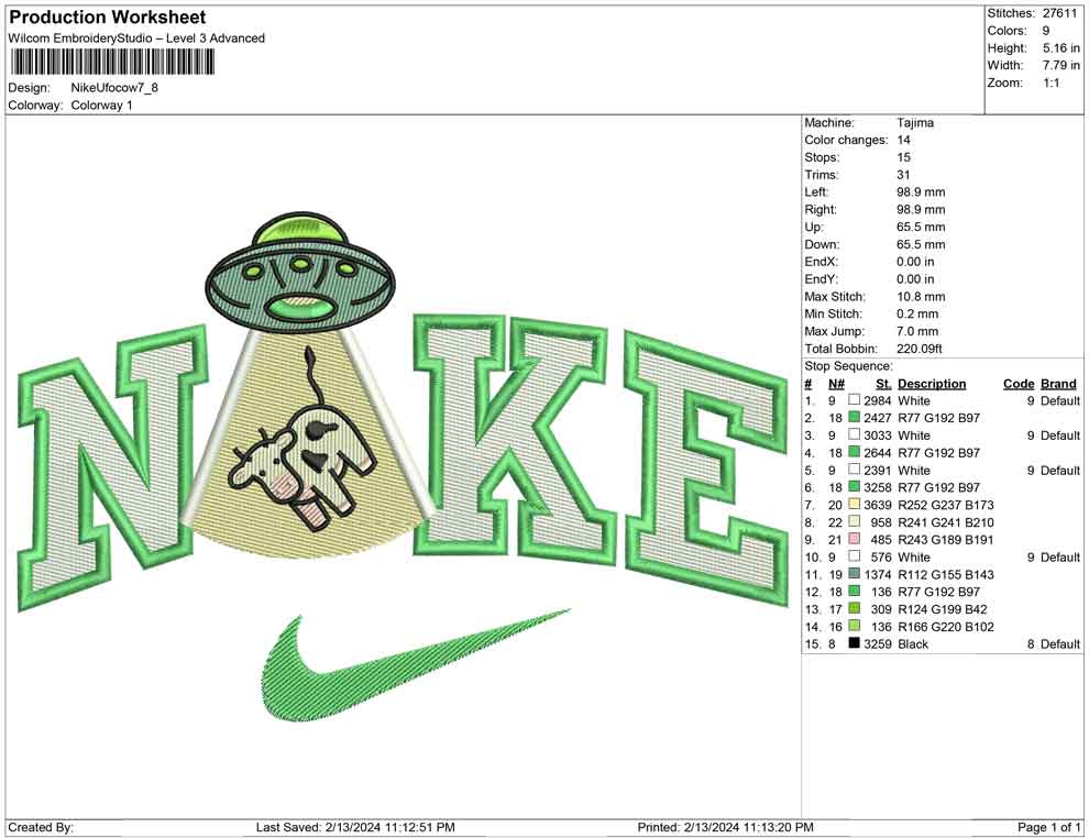 Nike Ufo Cow