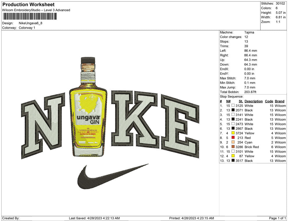 Nike Ungava bottle