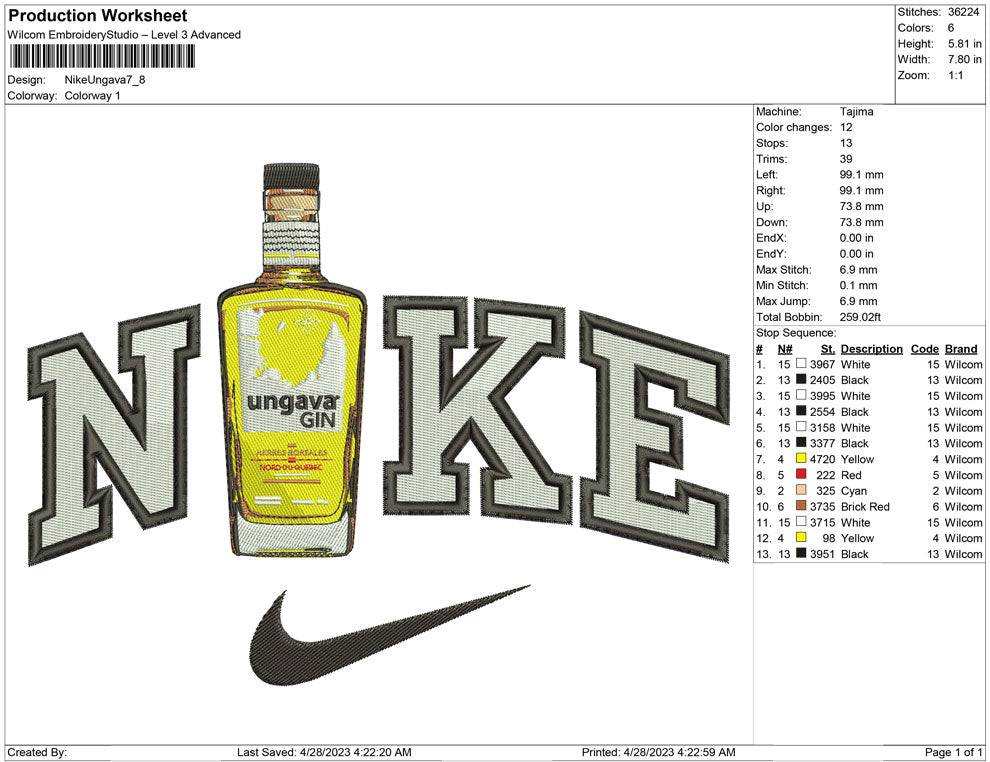 Nike Ungava bottle