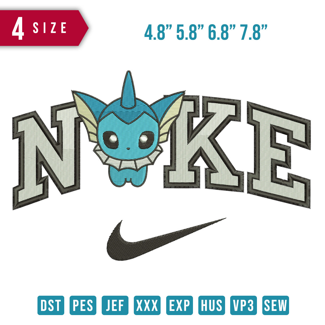 Nike Vaporeon Chibi
