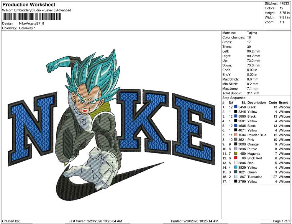 Nike Vegeta B