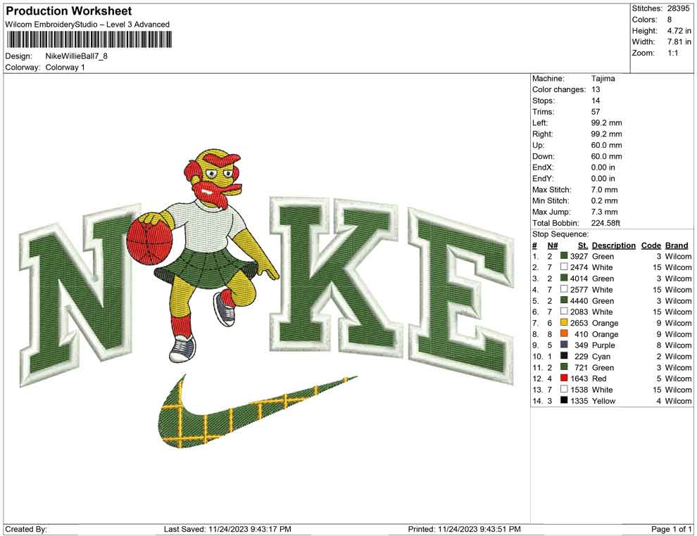 Nike willie ball