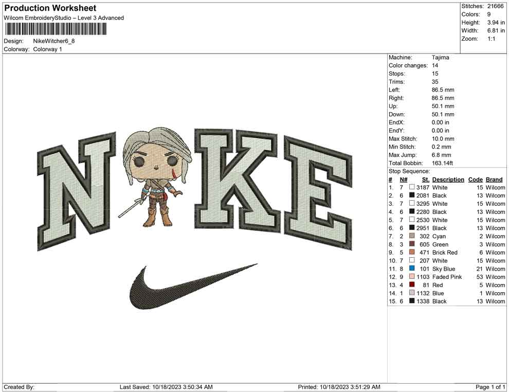 Nike Witcher