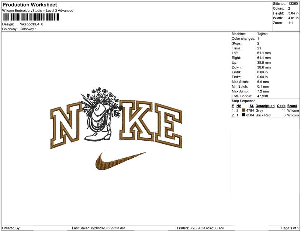 Nike Boots shoe B