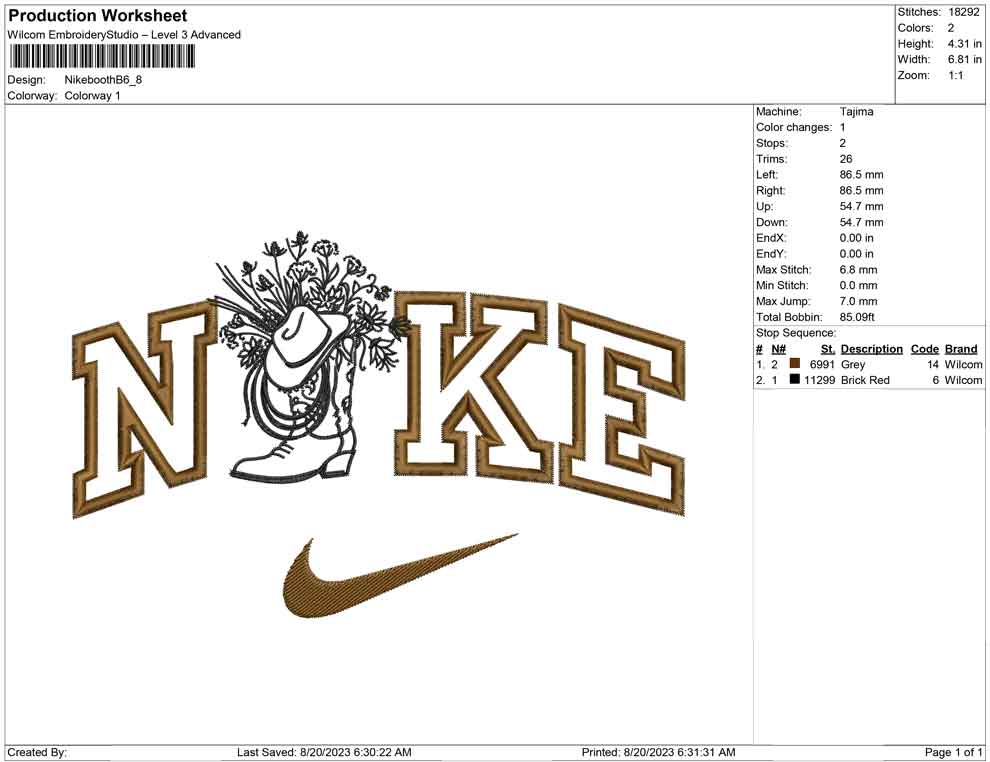 Nike Boots shoe B