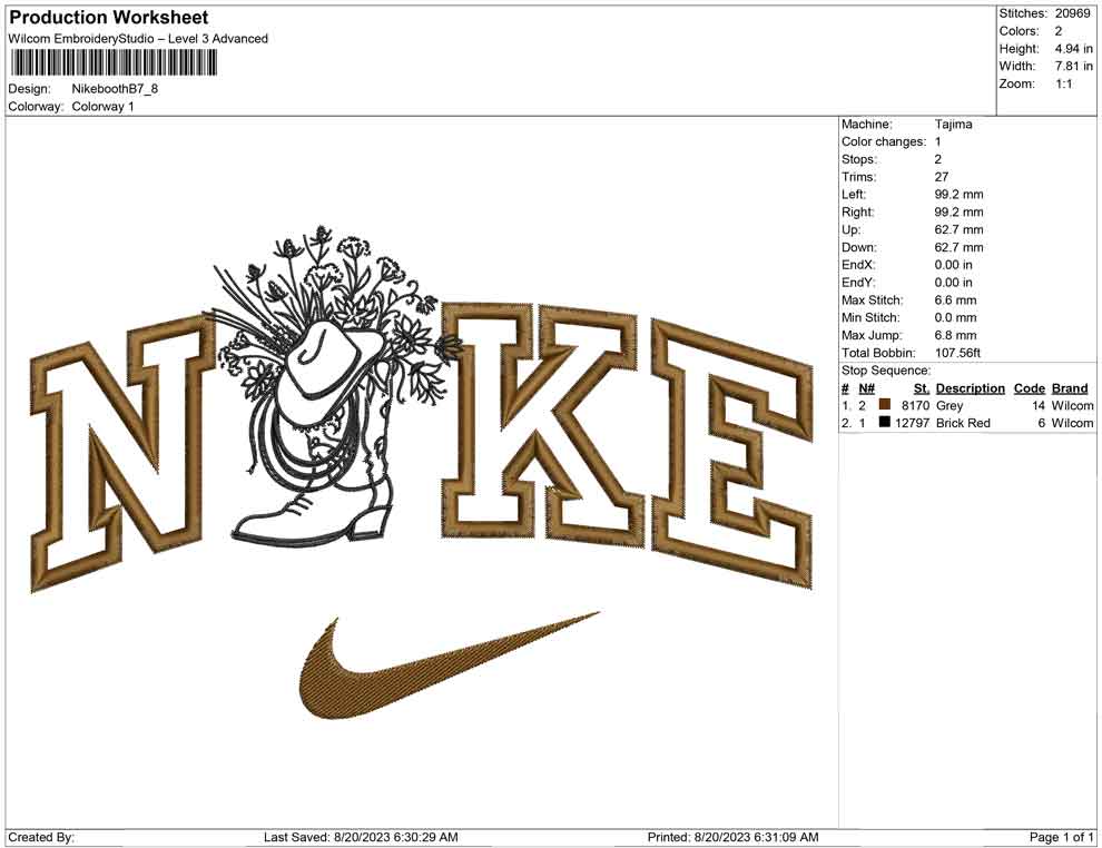 Nike Boots shoe B
