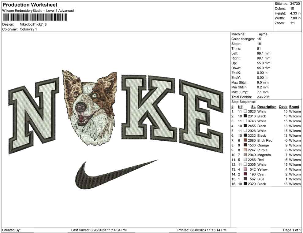 Nike Dog Thick