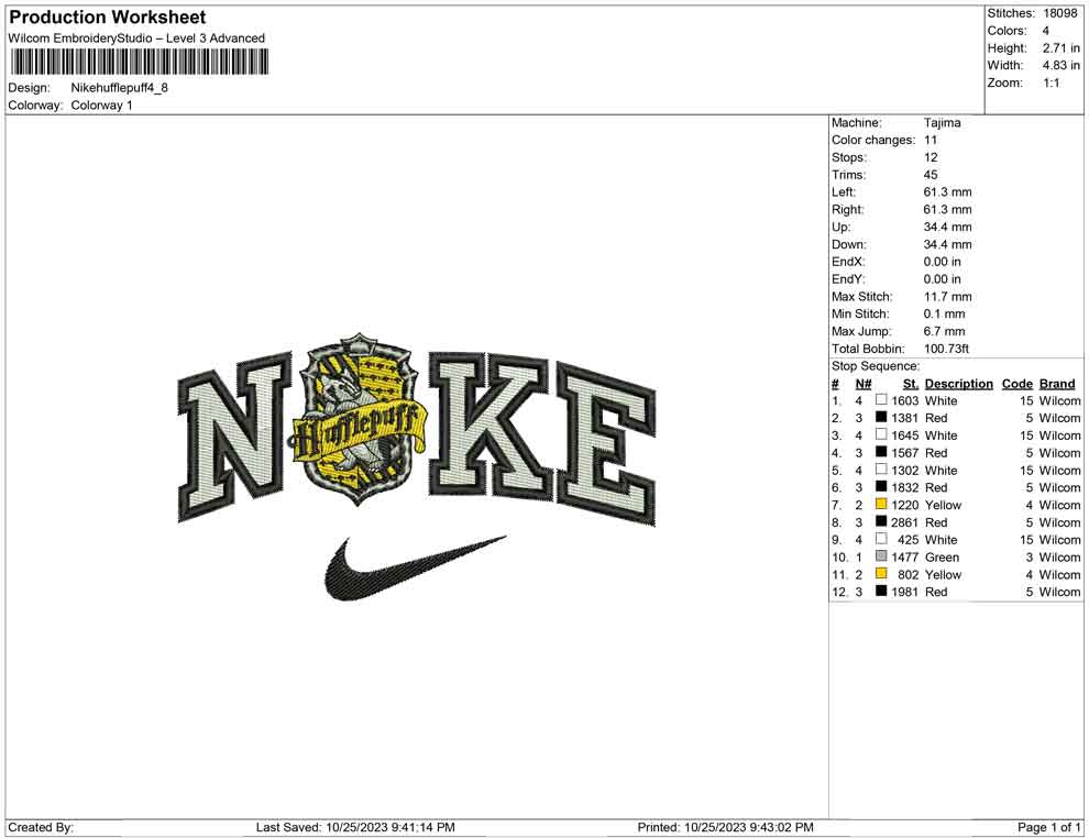 Nike Hufflepuff