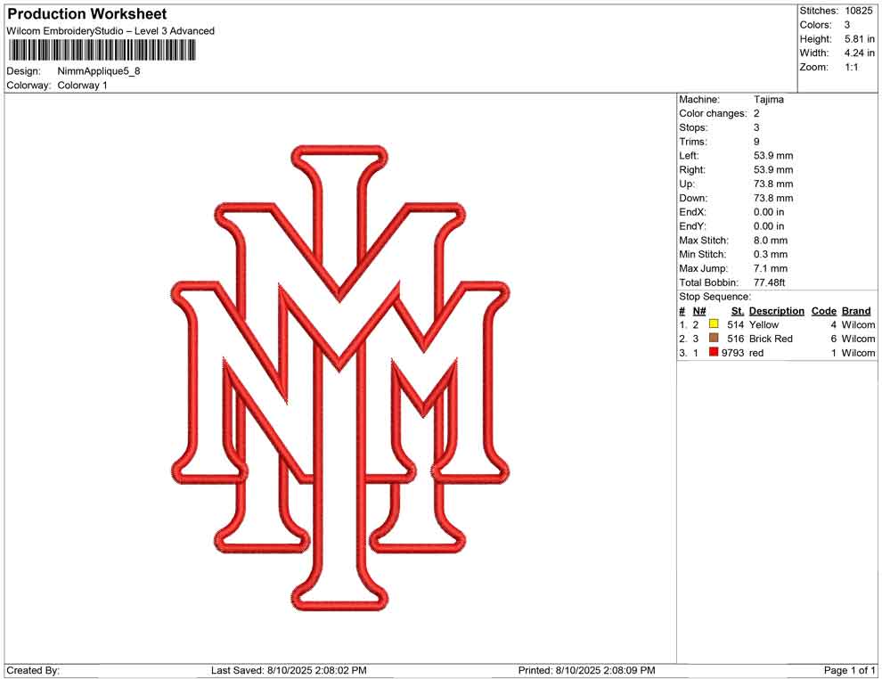 Nimm Applique