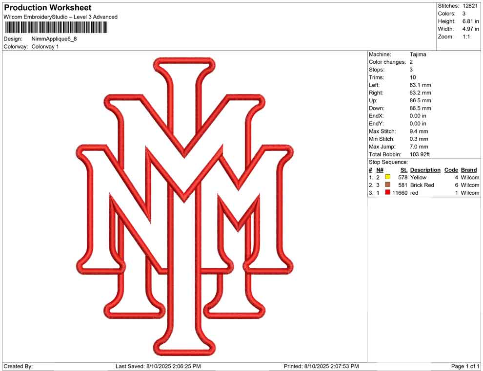 Nimm Applique