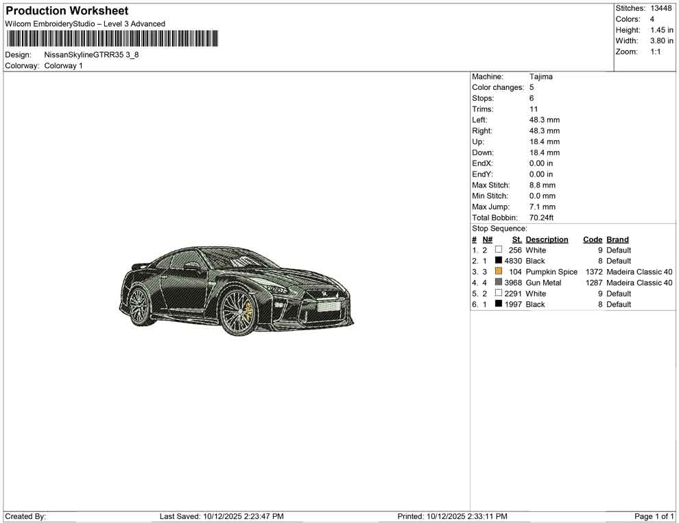 Nissan Skyline GTRR35