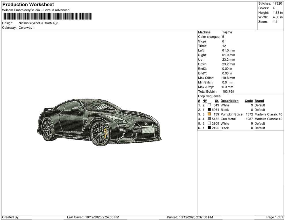 Nissan Skyline GTRR35