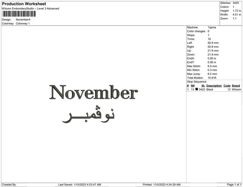 November
