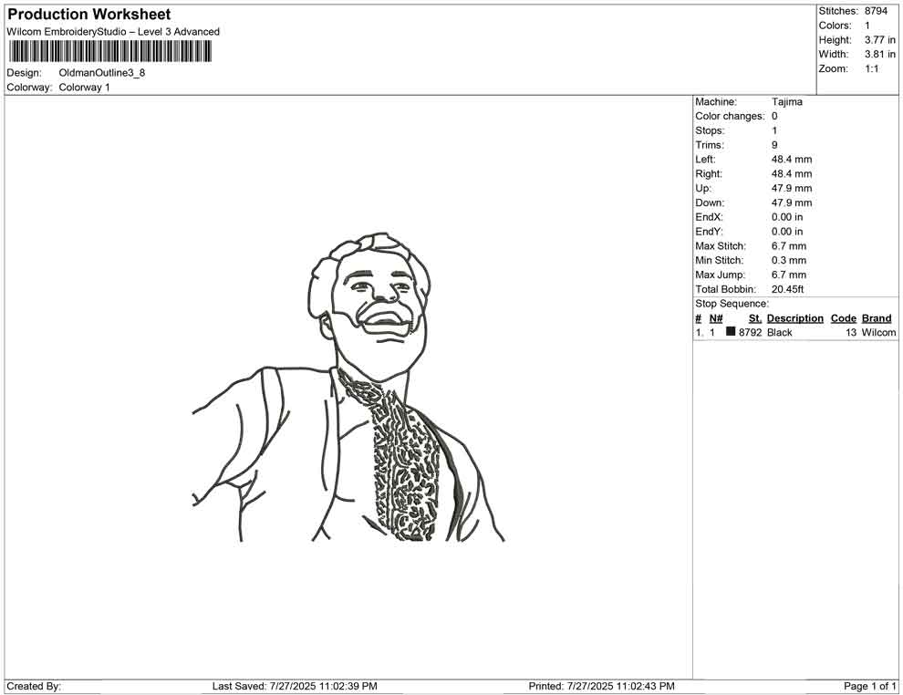 Oldman outline
