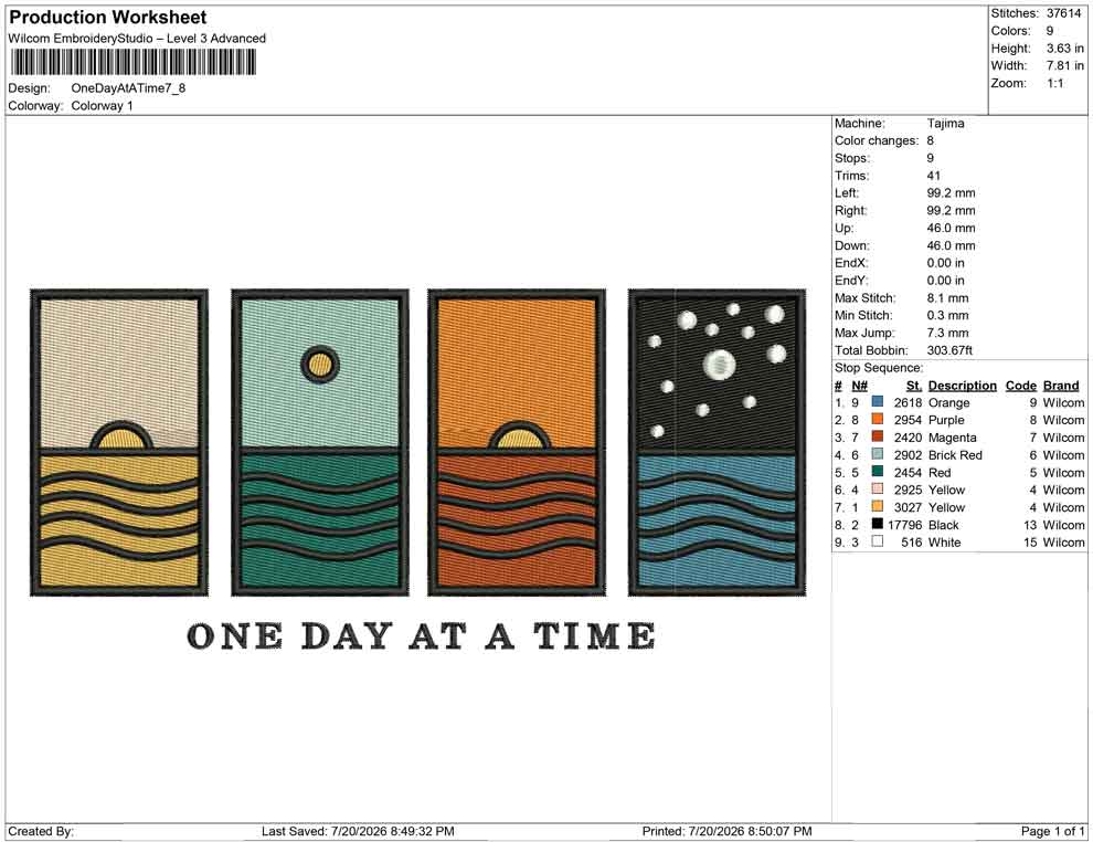 One Day At A Time