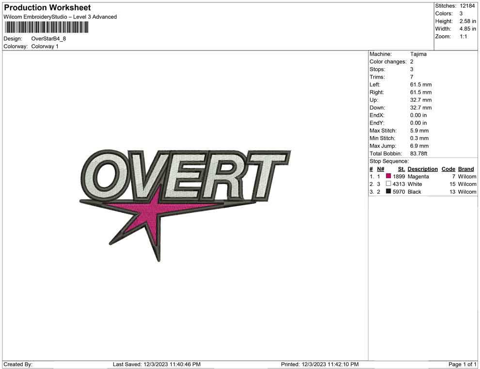 overt star B